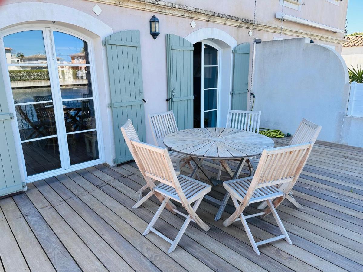 Villa Marina 120M²/8 Pers/ Terrasse 100M²/ Appontement Aigues-Mortes Exterior foto
