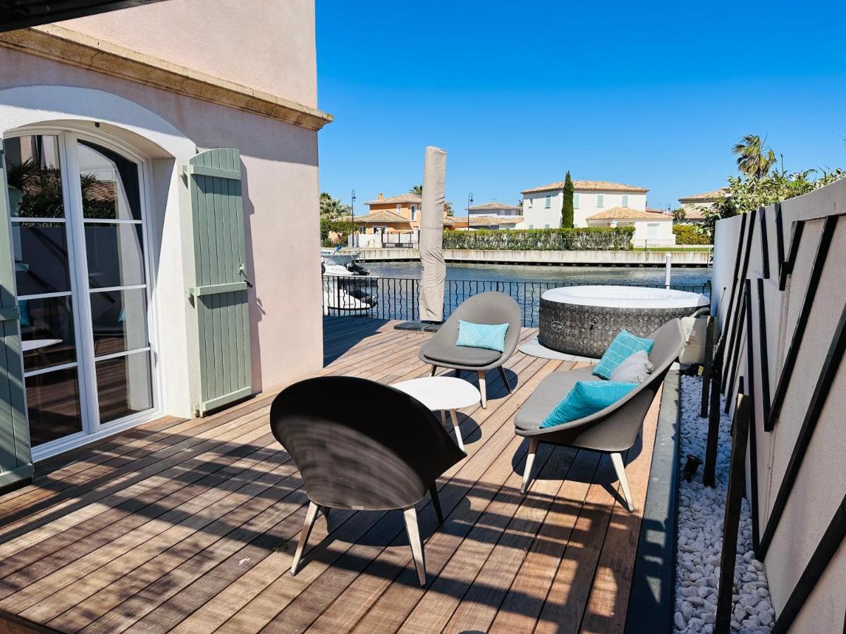 Villa Marina 120M²/8 Pers/ Terrasse 100M²/ Appontement Aigues-Mortes Exterior foto